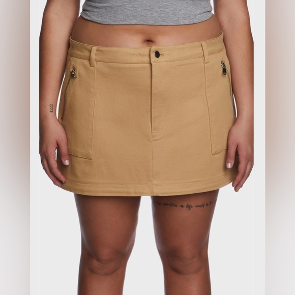 NWT dELiA*s by Dolls Kill Plus Stealing Sunshine Convertible 3-Way Skirt - Picture 5 of 8